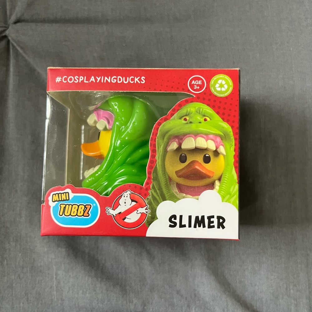 Tubbz Mini Ghostbusters Slimer Cosplaying Rubber Duck